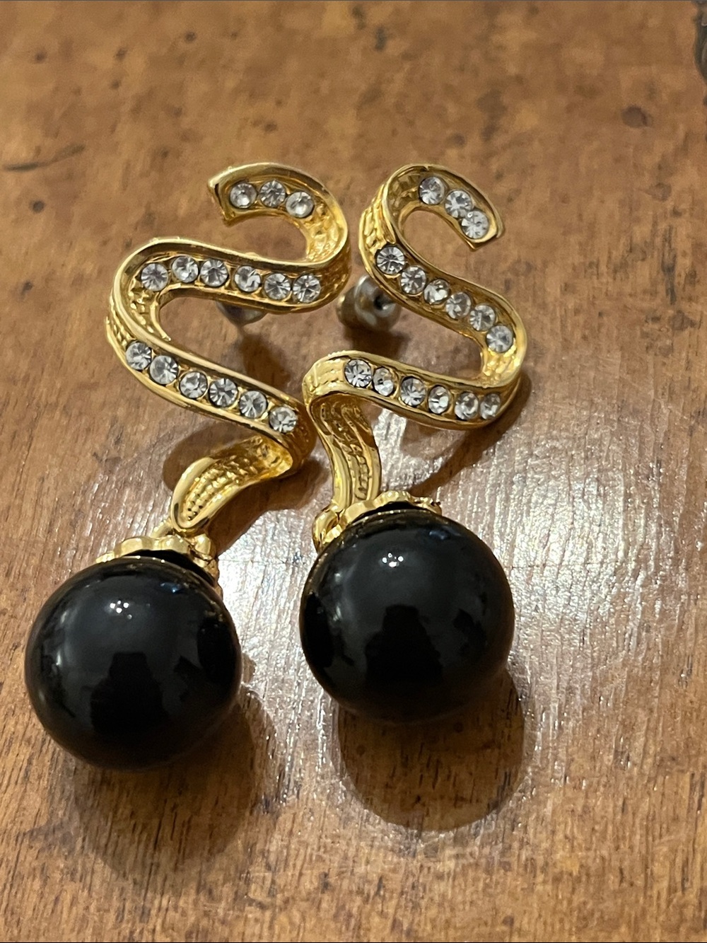 Vintage statement earrings